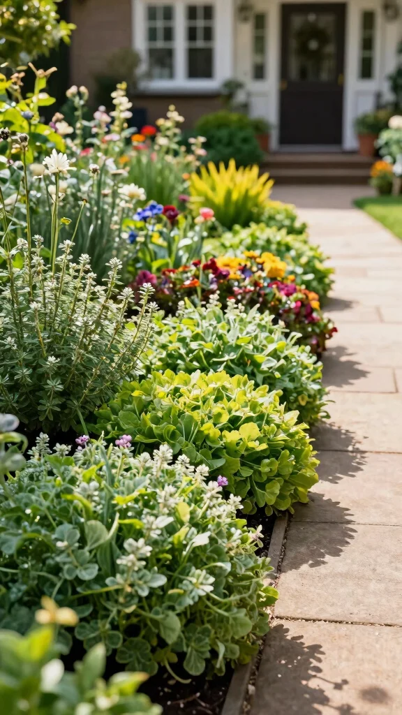 11 Perennial Garden Designs That Will Boost Your Curb Appeal Instantly! - 2. Edging with Perennials 1