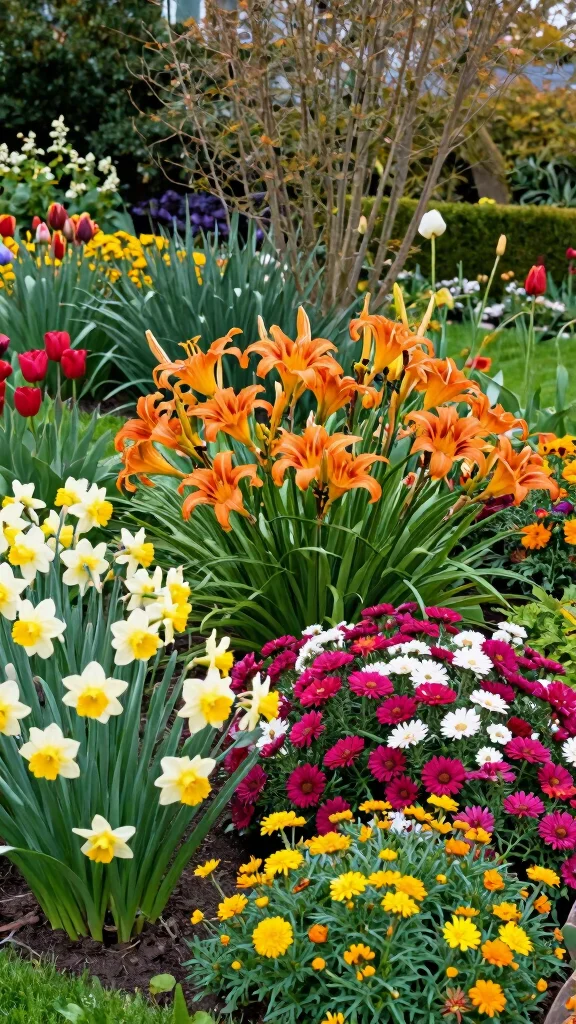 11 Perennial Garden Designs That Will Boost Your Curb Appeal Instantly! - 6. Seasonal Interest with Blooms 1