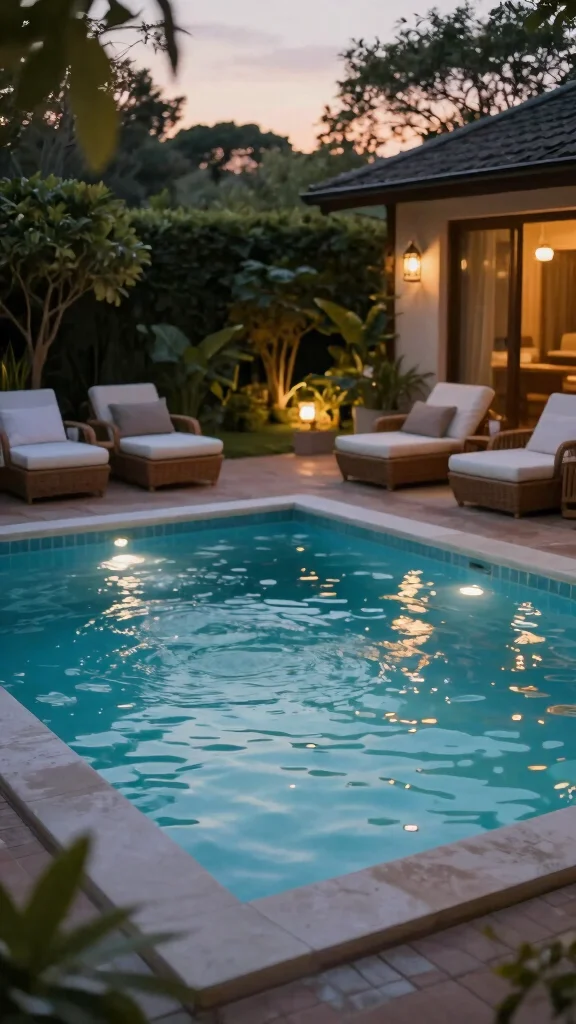 14 Inexpensive Water Features That’ll Make Your Backyard the Ultimate Cool-Off Spot! - 10. Small Spa Pool: A Cozy Retreat 1