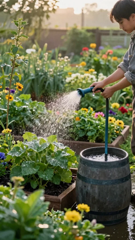 14 Organic Gardening Secrets to Grow Your Best Harvest Ever - 5. Water Wisely 1