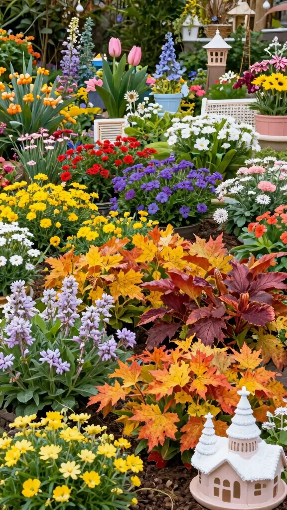 15 Colorful Garden Decor Ideas That Will Transform Your Outdoor Oasis! - 15. Seasonal Decor Swaps 1