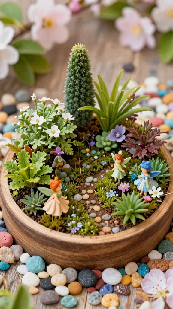 15 Creative and Affordable Garden Decor Hacks You Need to Try! - 11. Charming Fairy Garden 1