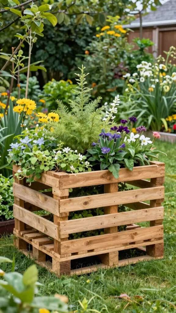 15 Creative and Affordable Garden Decor Hacks You Need to Try! - 12. Creative Compost Bin 1