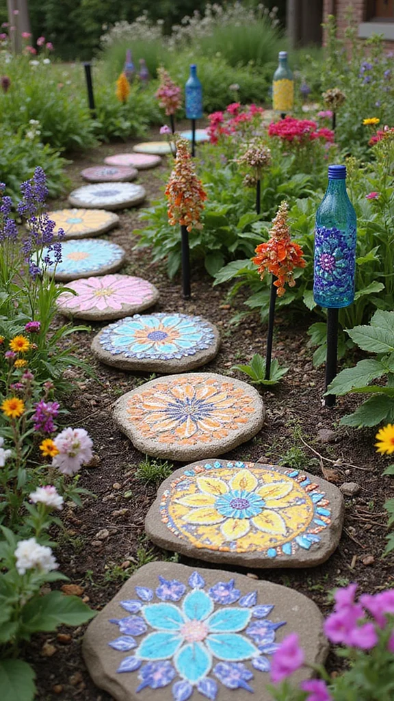 15 Creative and Affordable Garden Decor Hacks You Need to Try! - 14. Fun Garden Art 1
