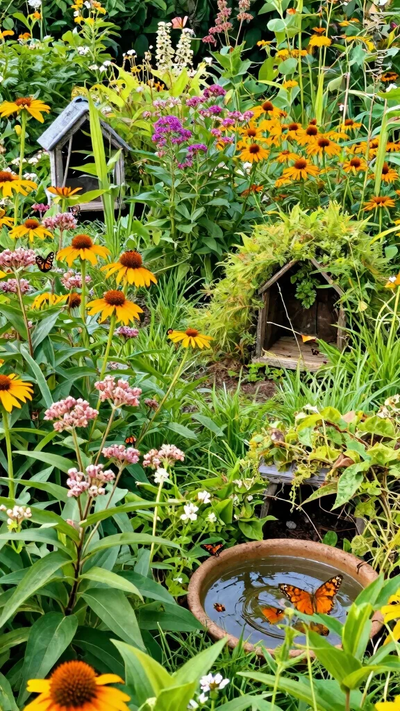 15 Eco-Friendly Modern Garden Aesthetics You Can Create Today - 12. Butterfly and Pollinator Gardens 1