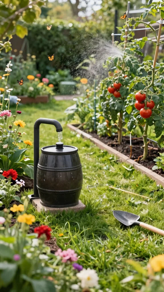 15 Eco-Friendly Modern Garden Aesthetics You Can Create Today - 4. Water-Saving Techniques 1