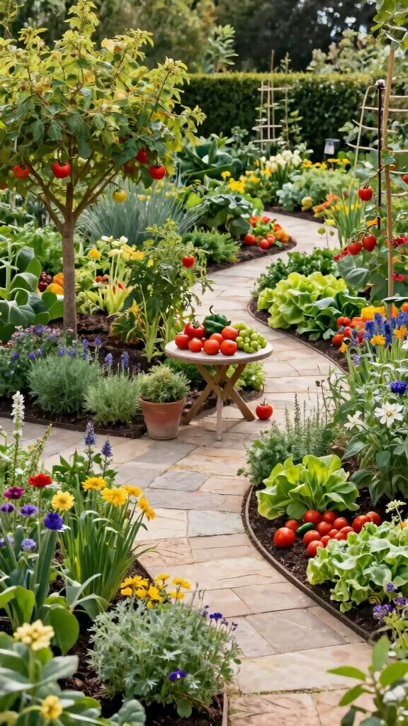 15 Eco-Friendly Modern Garden Aesthetics You Can Create Today - 6. Edible Landscaping 1