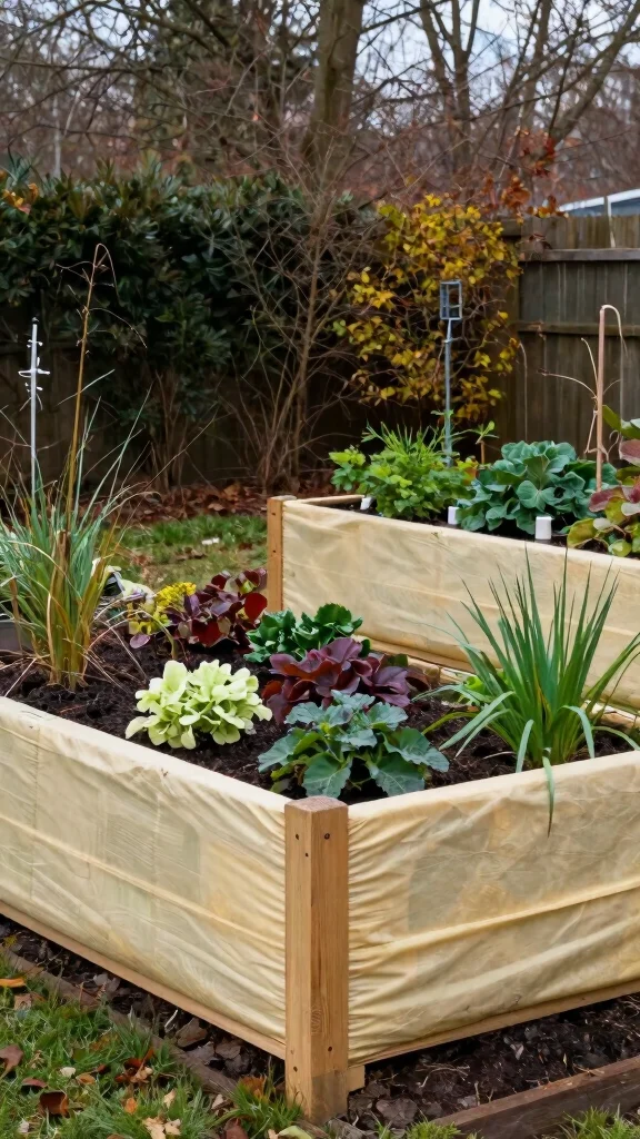 16 Compact Raised Bed Layouts Perfect for Small Gardens and Urban Spaces! - 12. Insulated Raised Beds 1