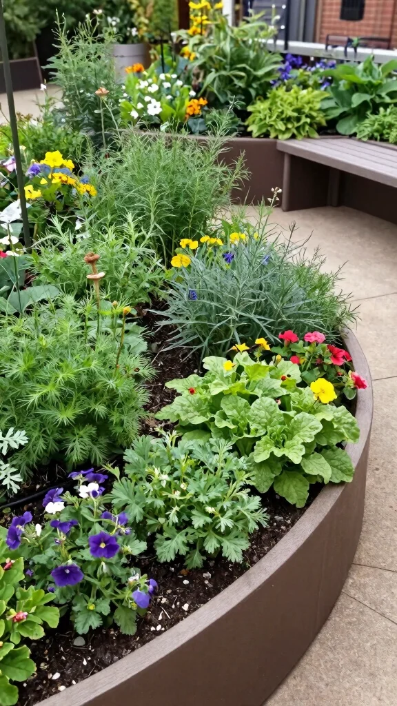 16 Compact Raised Bed Layouts Perfect for Small Gardens and Urban Spaces! - 6. U-Shaped Raised Beds 1