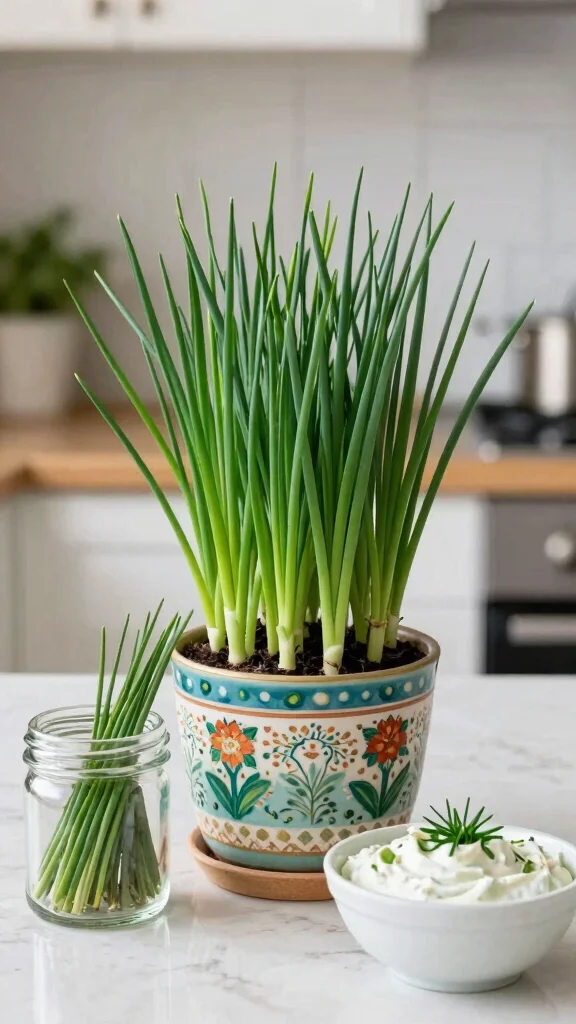 16 Seasonal Herbs You Didn't Know Could Change Your Life (Start Growing Now!) - 7. Chives 1