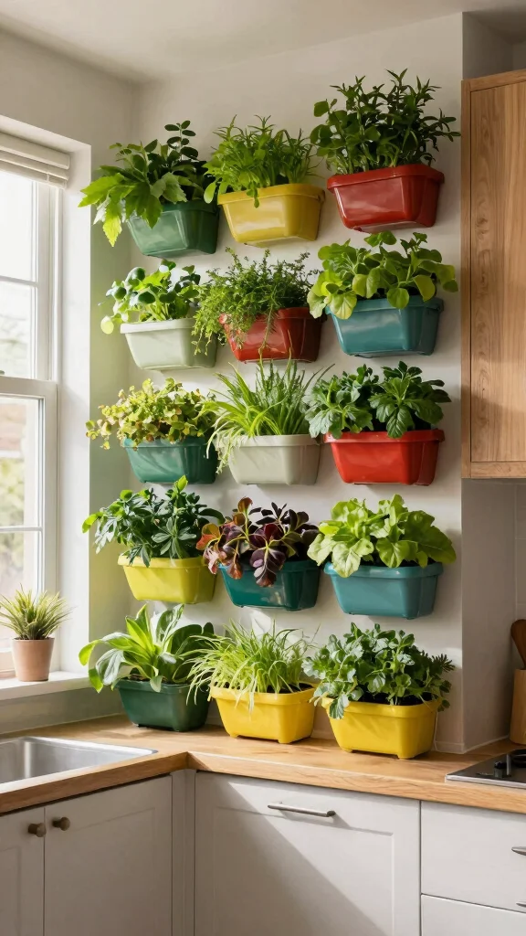 16 Space-Saving Urban Gardening Solutions That Are Stylish and Practical! - 12. Edible Walls 1