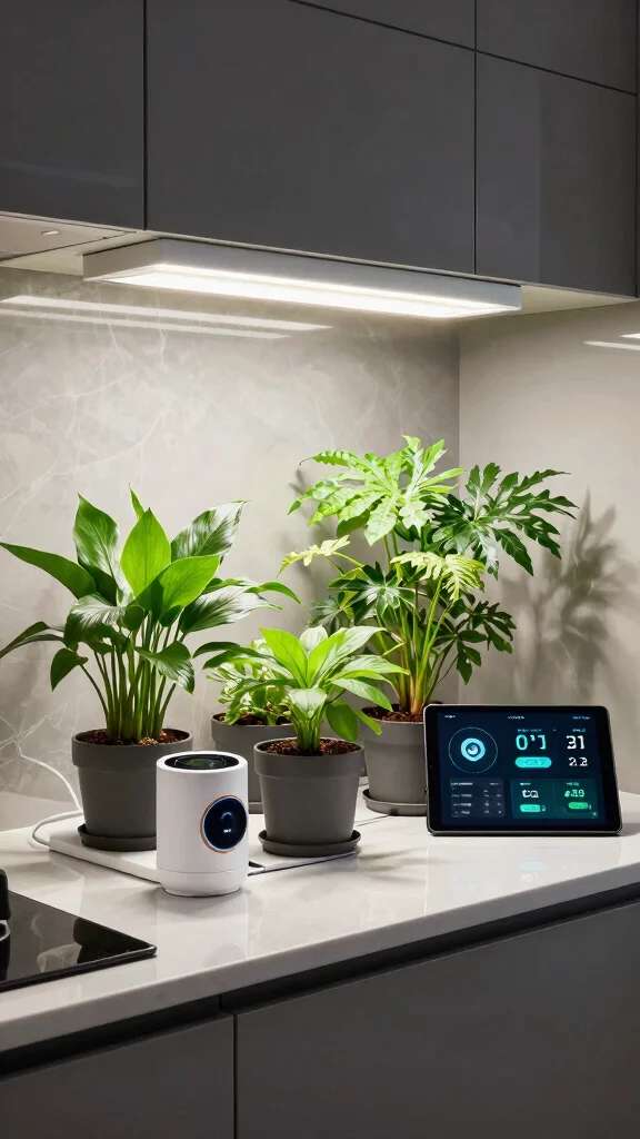 16 Space-Saving Urban Gardening Solutions That Are Stylish and Practical! - 16. Smart Garden Technology 1