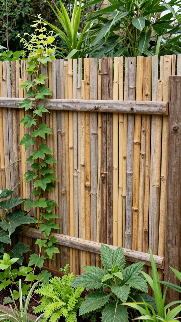 16 Sustainable Eclectic Garden Accessories That Are Good for the Planet and Your Garden! - 12. Eco-Friendly Garden Fencing 1