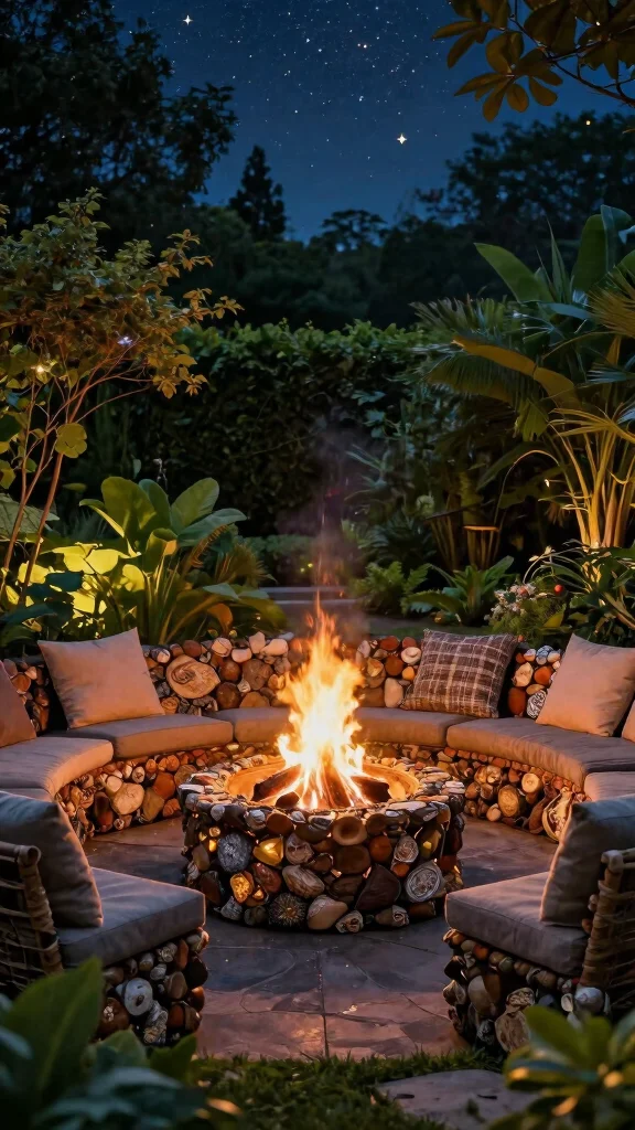 16 Sustainable Eclectic Garden Accessories That Are Good for the Planet and Your Garden! - 16. Sustainable Fire Pit 1