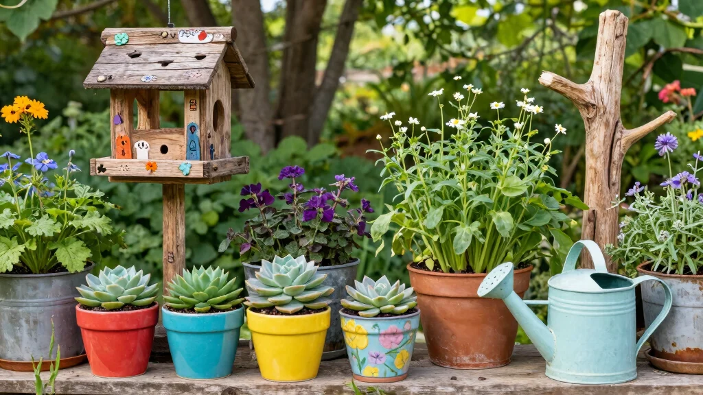 16 Sustainable Eclectic Garden Accessories That Are Good for the Planet and Your Garden!