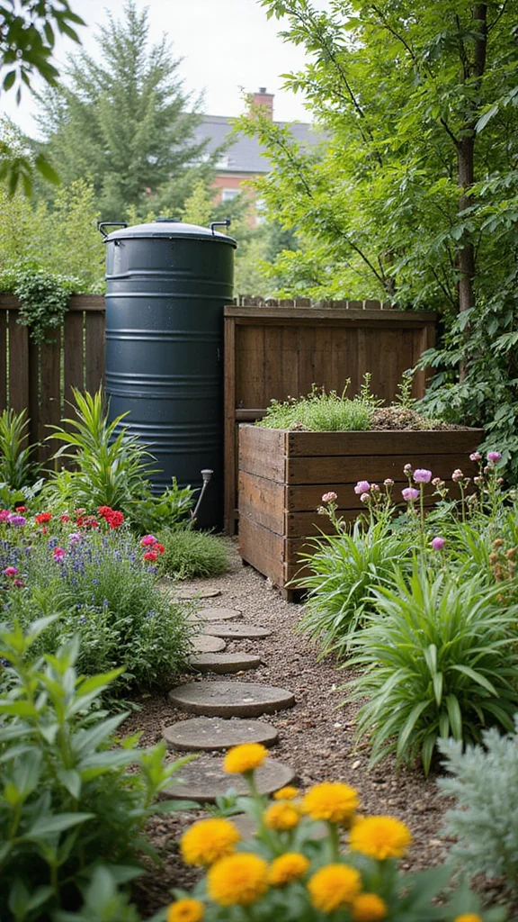 16 Urban Garden Nooks That Will Turn Your Concrete Jungle into a Green Paradise! - 12. Sustainable Practices: Eco-Friendly Gardening 1