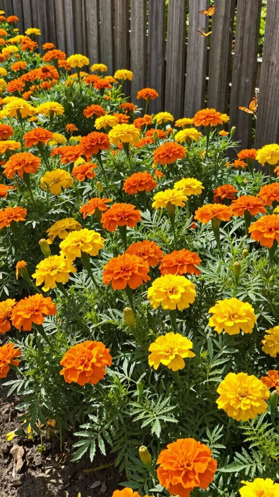 17 Colorful Spring Blooms That Will Transform Your Garden Into a Floral Wonderland! - 11. Marigolds: Bright and Cheerful 1