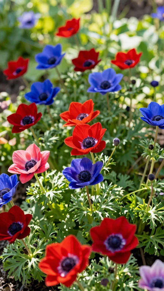17 Colorful Spring Blooms That Will Transform Your Garden Into a Floral Wonderland! - 17. Anemones: Bold and Beautiful 1