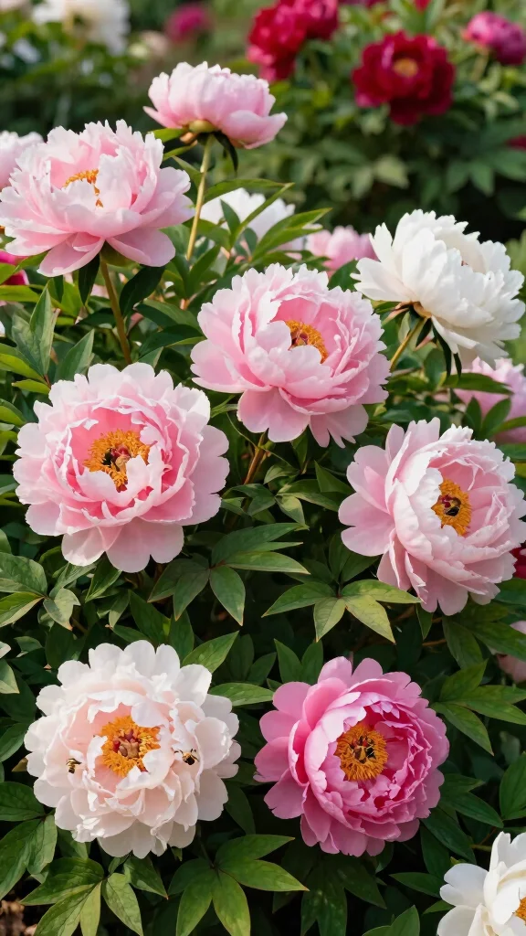 17 Colorful Spring Blooms That Will Transform Your Garden Into a Floral Wonderland! - 4. Peonies: The Fragrant Showstoppers 1