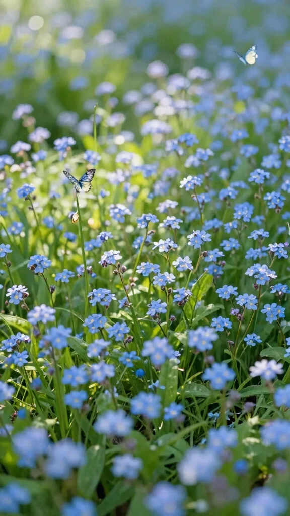 17 Colorful Spring Blooms That Will Transform Your Garden Into a Floral Wonderland! - 9. Forget-Me-Nots: Tiny Blue Wonders 1