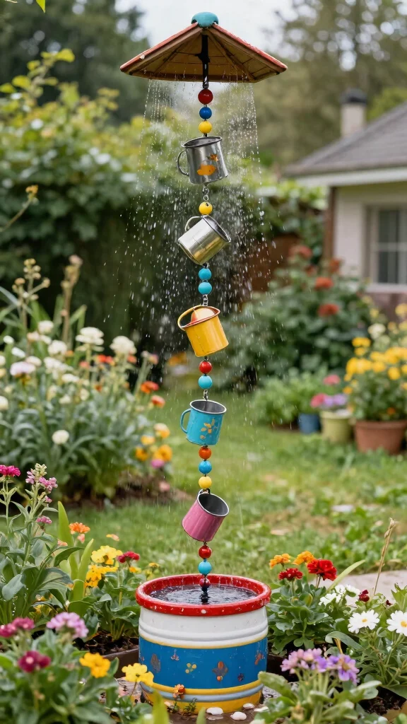 17 DIY Vibrant Garden Accessories That Will Impress All Your Guests! - 14. DIY Rain Chains 1