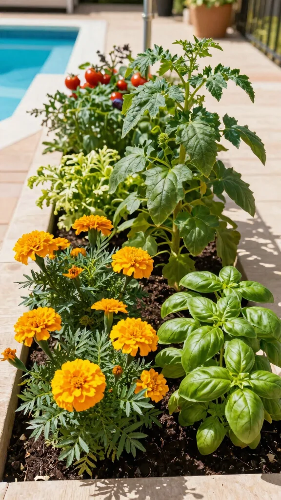 17 Genius Container Gardening Tips for Small Spaces (You Won't Believe #5!) - 14. Use Companion Planting 1