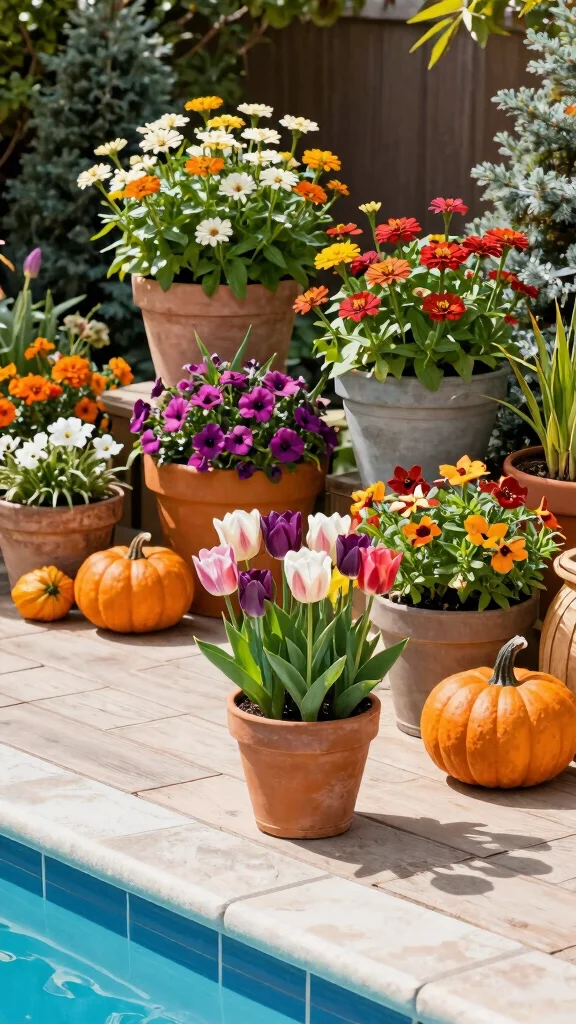 17 Genius Container Gardening Tips for Small Spaces (You Won't Believe #5!) - 15. Embrace Seasonal Changes 1