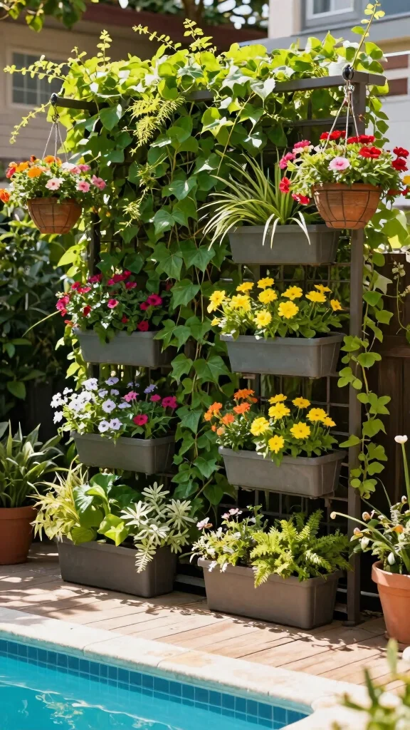 17 Genius Container Gardening Tips for Small Spaces (You Won't Believe #5!) - 2. Utilize Vertical Space 1
