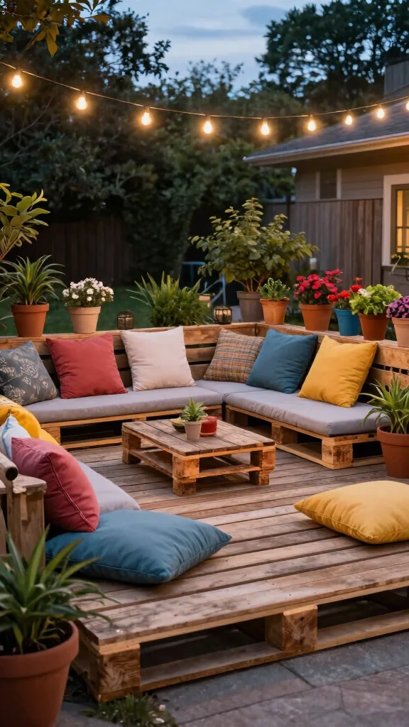 17 Stunning Budget-Friendly Pool Deck Designs That Will Transform Your Backyard! - 15. DIY Pallet Deck 1