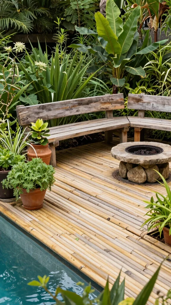 17 Stunning Budget-Friendly Pool Deck Designs That Will Transform Your Backyard! - 5. Eco-Friendly Decking 1
