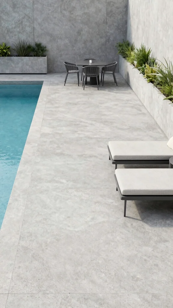 17 Stunning Budget-Friendly Pool Deck Designs That Will Transform Your Backyard! - 8. Minimalist Look 1