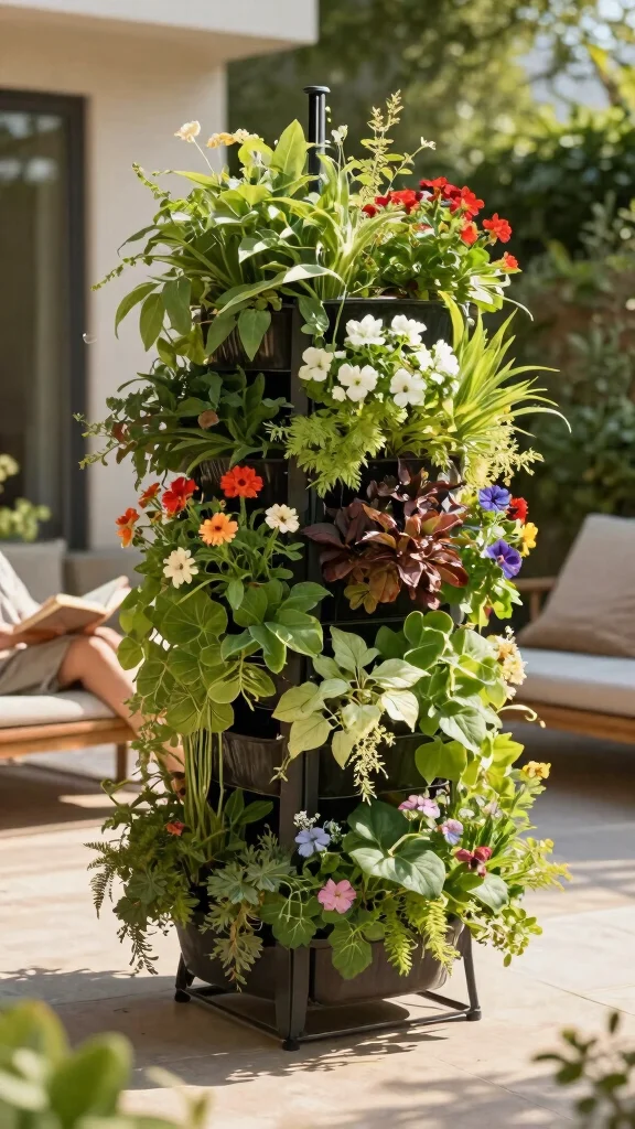 17 Vertical Garden Kits That Make Gardening a Piece of Cake - 5. The Self-Watering Vertical Garden 1