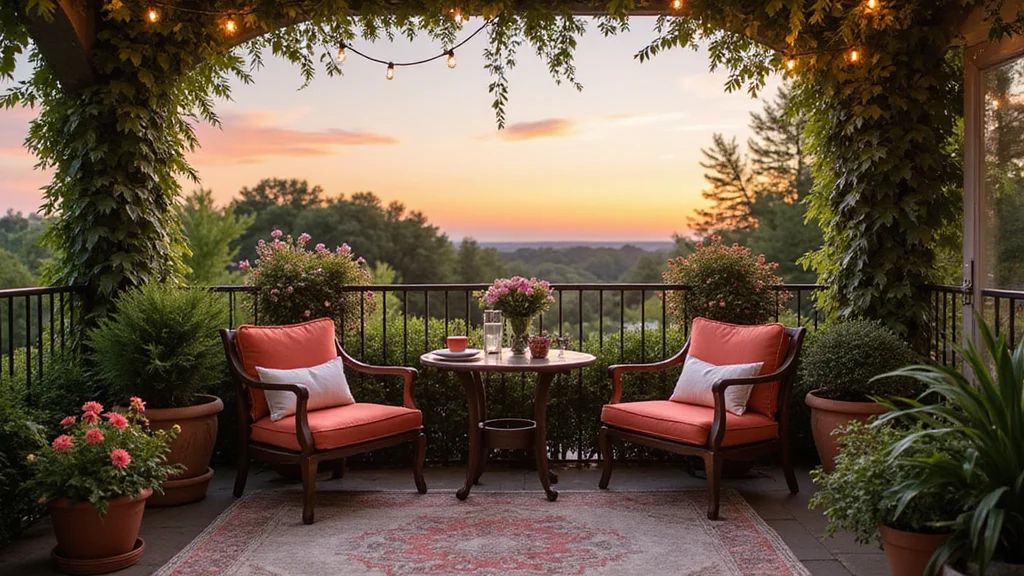 18 Balcony Garden Furniture Ideas That Will Make Your Small Space Feel Luxurious!