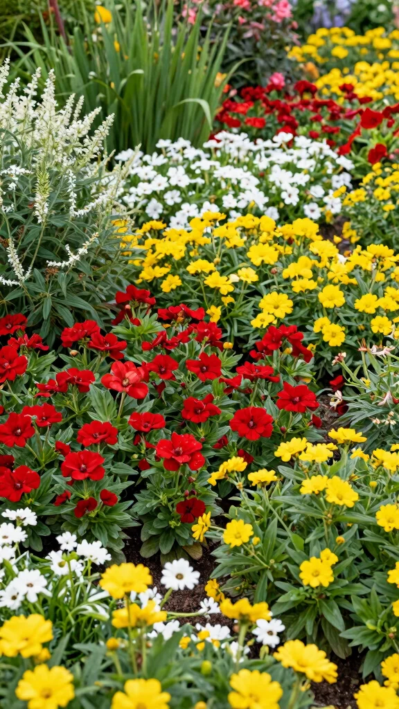 18 Breathtaking Garden Layout Ideas for Flower Lovers (Prepare for a Floral Wonderland!) - 13. The Color-Themed Garden 1