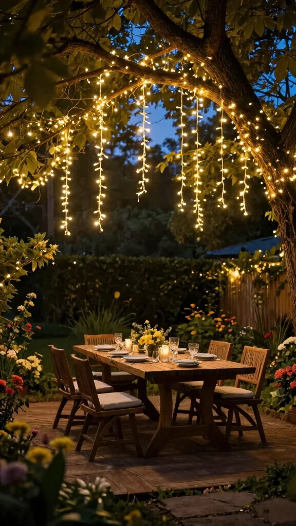 18 Brilliant Outdoor Garden Lighting Ideas You Never Knew You Needed! - 1. Enchanting String Lights 1