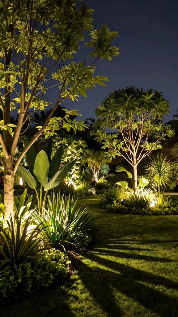 18 Brilliant Outdoor Garden Lighting Ideas You Never Knew You Needed! - 11. Creative Up-Lighting 1