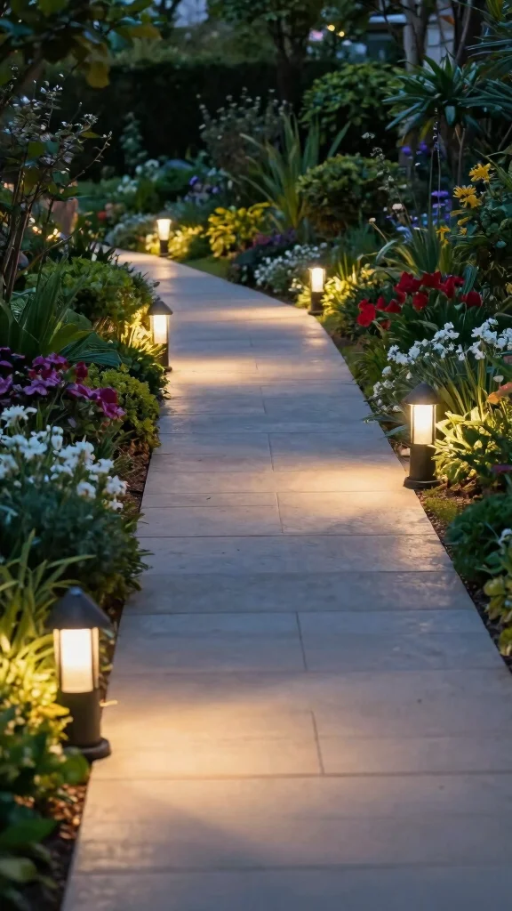 18 Brilliant Outdoor Garden Lighting Ideas You Never Knew You Needed! - 3. Elegant Pathway Lights 1