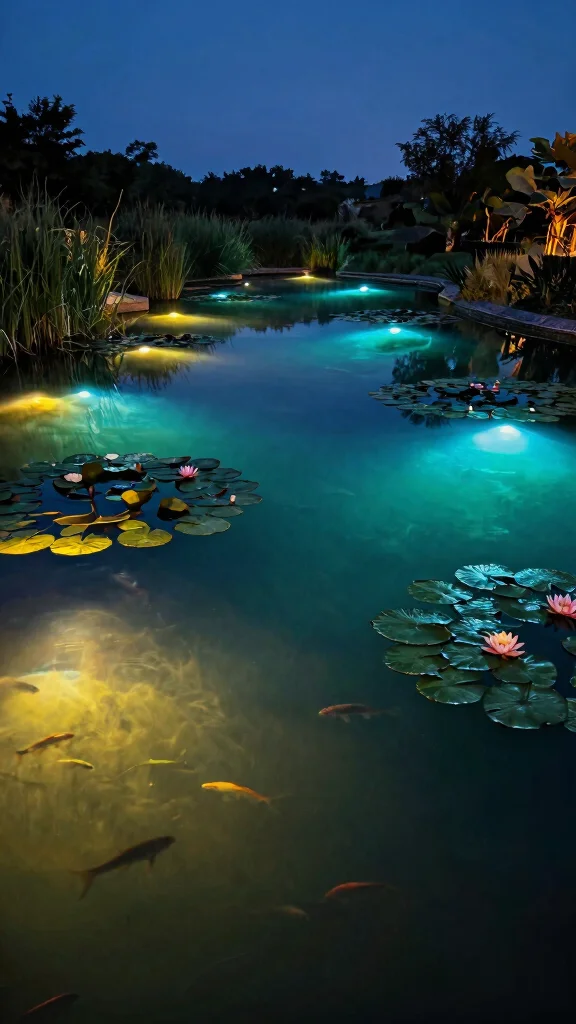 18 Brilliant Outdoor Garden Lighting Ideas You Never Knew You Needed! - 5. Modern LED Underwater Lights 1