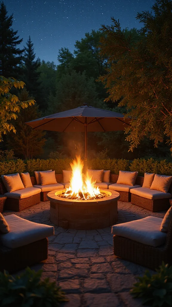 18 Brilliant Outdoor Garden Lighting Ideas You Never Knew You Needed! - 9. Ambient Fire Pits 1