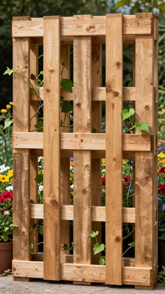 18 DIY Natural Fencing Projects That Add Rustic Charm to Your Home (You Can Do #7!) - 1. Rustic Wooden Pallet Fence 1