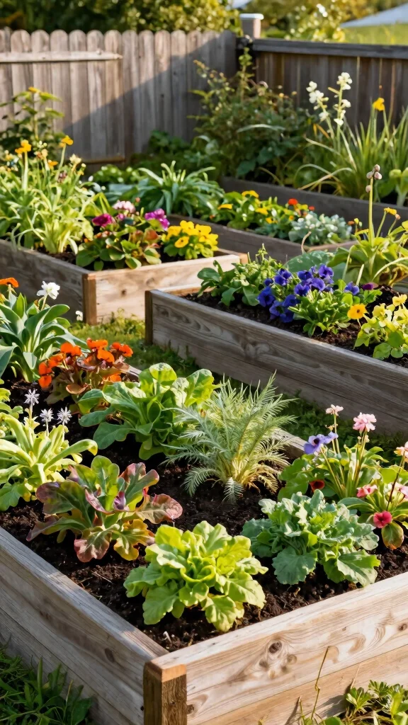18 Eco-Friendly Ways to Blend Hardscapes and Plants for a Sustainable Home! - 2. Raised Garden Beds 1