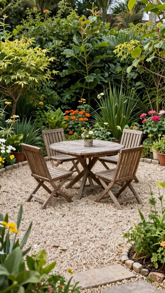 18 Eco-Friendly Ways to Blend Hardscapes and Plants for a Sustainable Home! - 4. Gravel Patios 1