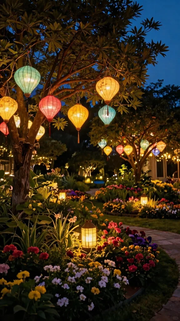 18 Fun Colorful Garden Art Projects You Can Start Today (You'll Be Surprised at #5!) - 17. Garden Lanterns 1