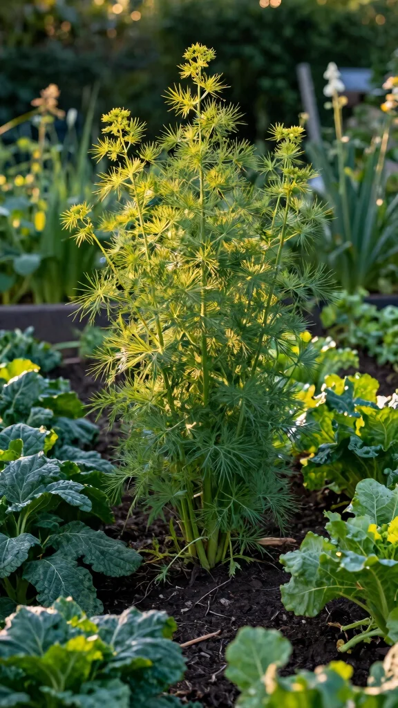 18 Genius Companion Planting Tips You Need to Boost Your Garden's Potential! - 10. Fennel as a Natural Repellent 1