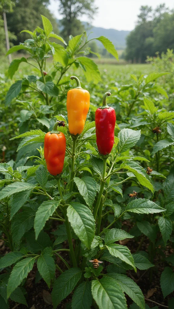 18 Genius Companion Planting Tips You Need to Boost Your Garden's Potential! - 12. Peppers and Sweet Potatoes: A Flavorful Combo 1