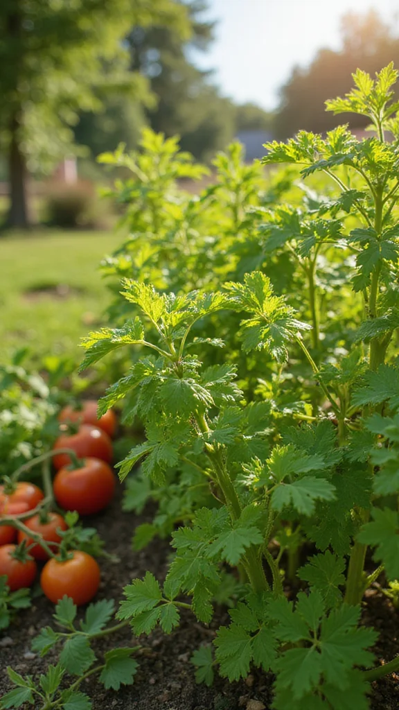 18 Genius Companion Planting Tips You Need to Boost Your Garden's Potential! - 16. Cilantro’s Dual Purpose 1