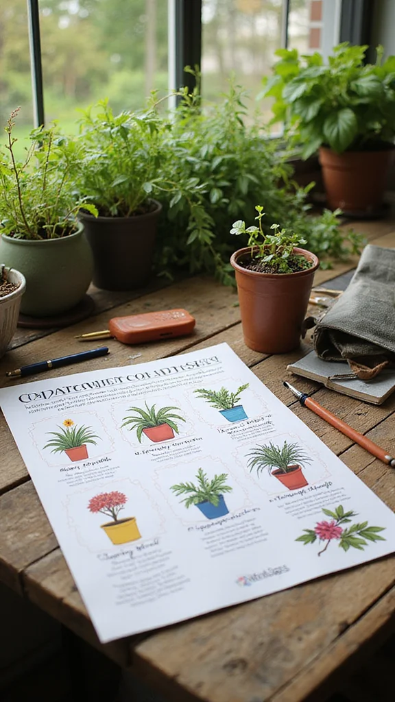 18 Genius Companion Planting Tips You Need to Boost Your Garden's Potential! - 18. Creating a Companion Planting Chart 1