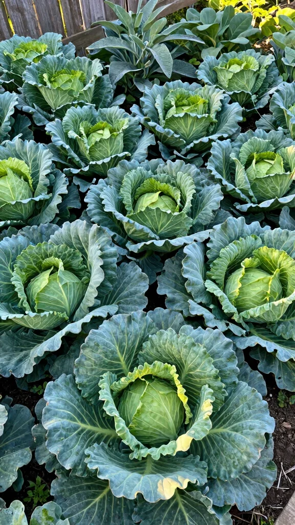 18 Genius Companion Planting Tips You Need to Boost Your Garden's Potential! - 5. Shielding Cabbage with Sage 1