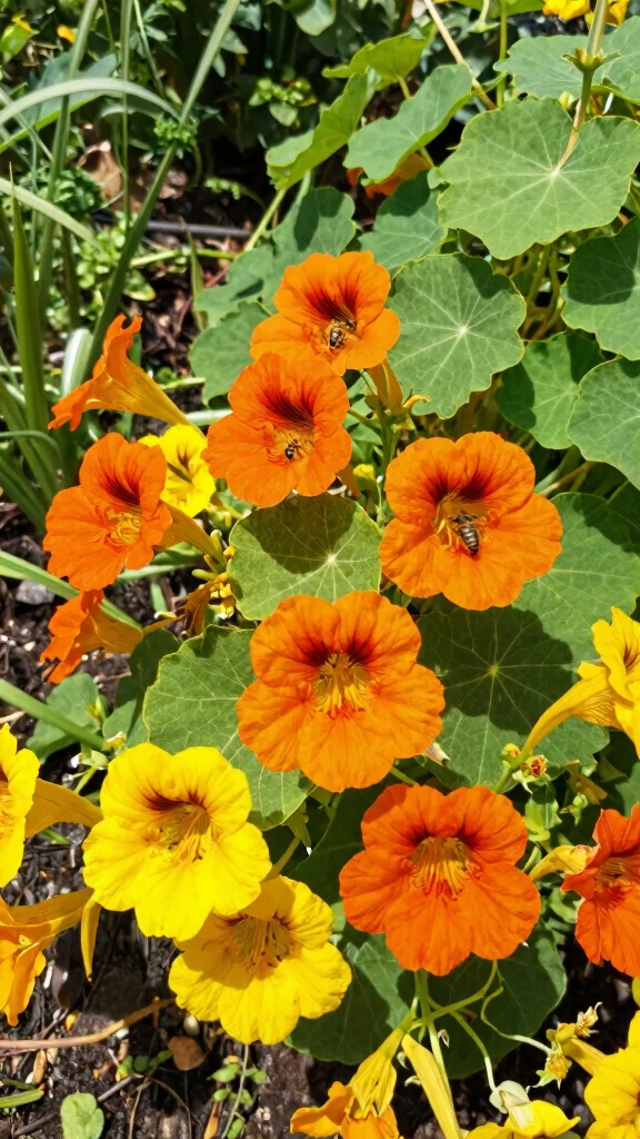 18 Genius Companion Planting Tips You Need to Boost Your Garden's Potential! - 8. The Protective Nature of Nasturtiums 1