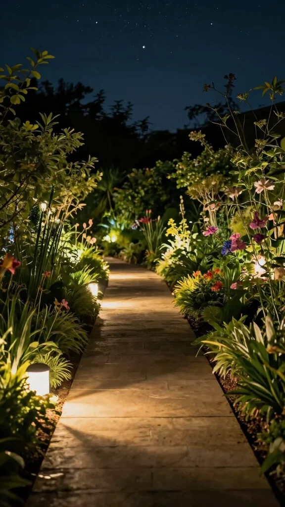 18 Magical Backyard Oasis Ideas with Lighting That Will Transform Your Nights! - 10. Soft Ground Lighting 1